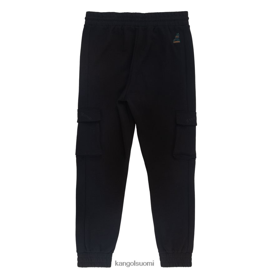 VF80241080 pikimusta sukupuolineutraali Kangol interlock jogger housut