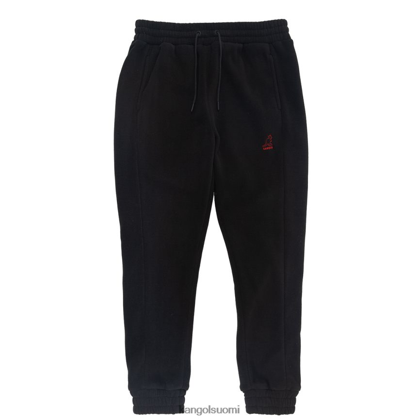 VF80241083 pikimusta sukupuolineutraali Kangol fleece lenkkeilijä housut