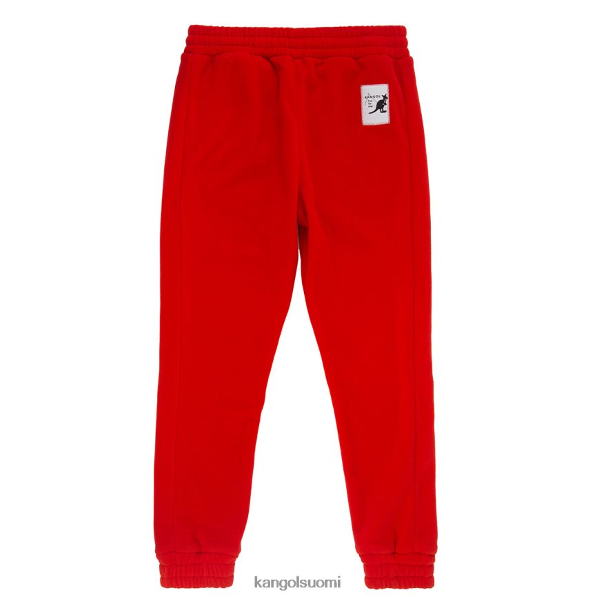 VF80241084 liekki helakanpunainen sukupuolineutraali Kangol fleece lenkkeilijä housut