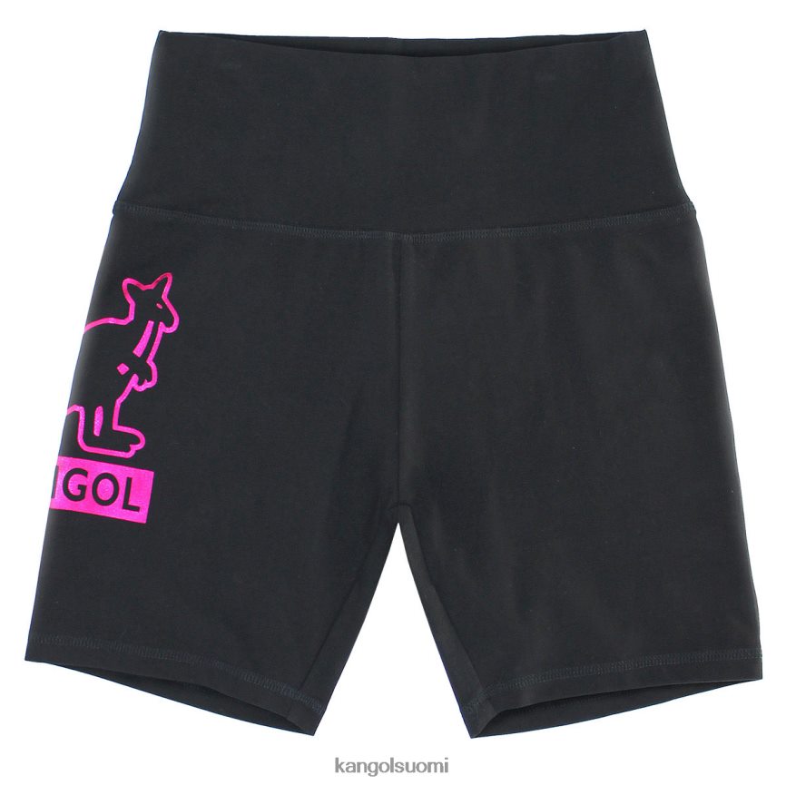 VF80241000 musta sukupuolineutraali Kangol folio biker shortsit housut