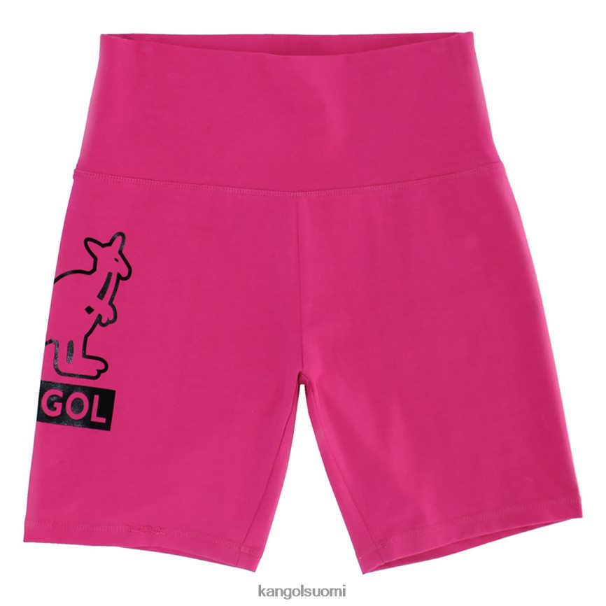 VF80241003 vaaleanpunainen riikinkukko sukupuolineutraali Kangol folio biker shortsit housut