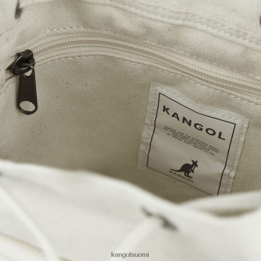 VF8024940 norsunluu sukupuolineutraali Kangol onnekas canvas-ämpärilaukku Lisätarvikkeet