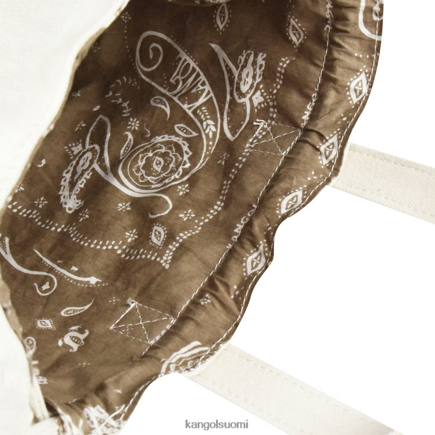 VF8024963 norsunluu sukupuolineutraali Kangol käännettävä paisley-ämpärilaukku Lisätarvikkeet
