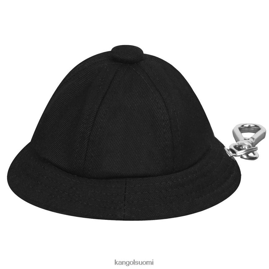 VF80241259 musta sukupuolineutraali Kangol rento avaimenperä Lisätarvikkeet