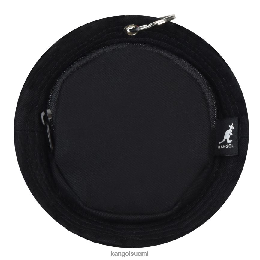 VF80241259 musta sukupuolineutraali Kangol rento avaimenperä Lisätarvikkeet