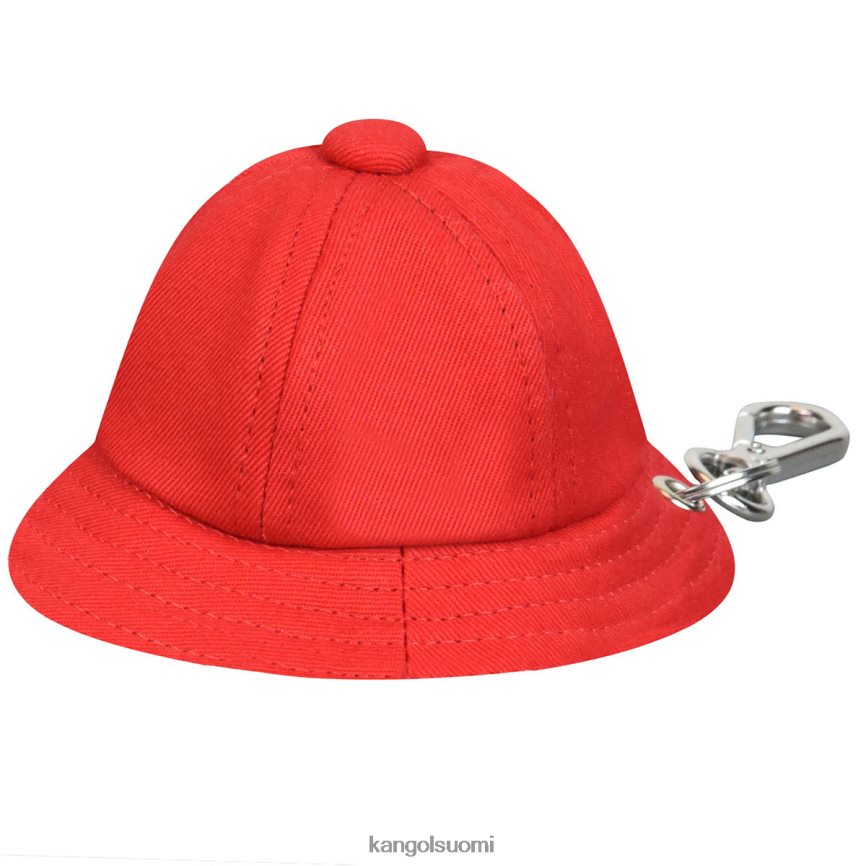VF80241260 punainen sukupuolineutraali Kangol rento avaimenperä Lisätarvikkeet