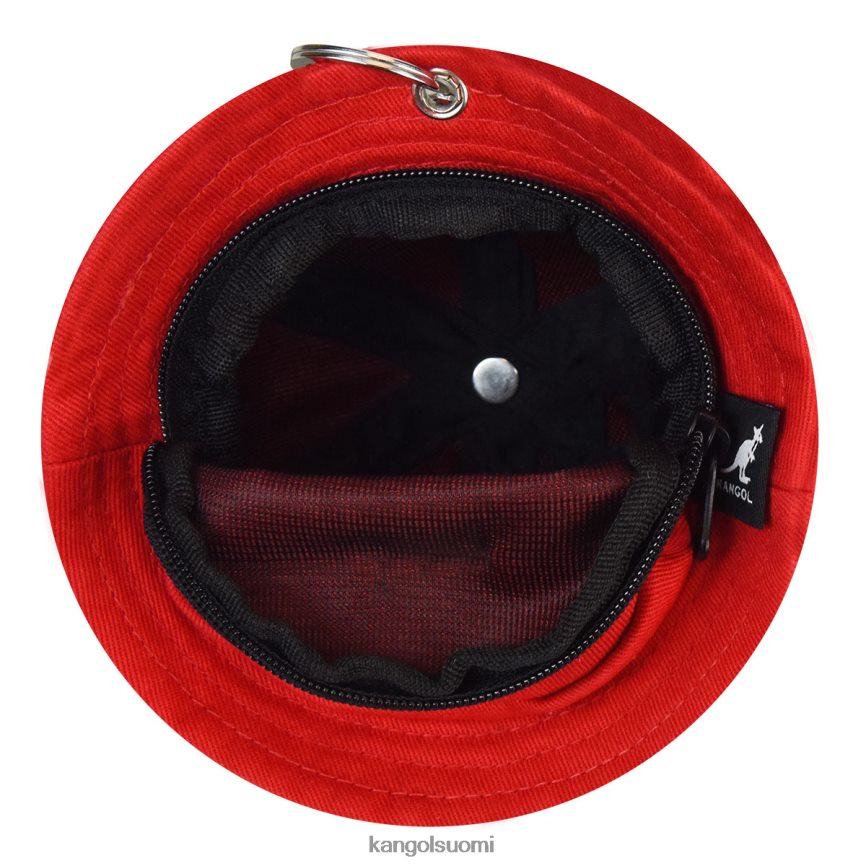 VF80241260 punainen sukupuolineutraali Kangol rento avaimenperä Lisätarvikkeet