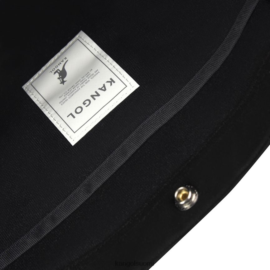 VF8024937 musta sukupuolineutraali Kangol ympäristöystävällinen laukku Lisätarvikkeet