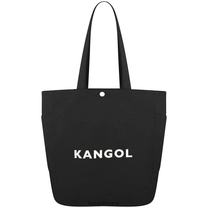VF8024969 musta / luonnonvalkoinen sukupuolineutraali Kangol jerry shopper laukku Lisätarvikkeet