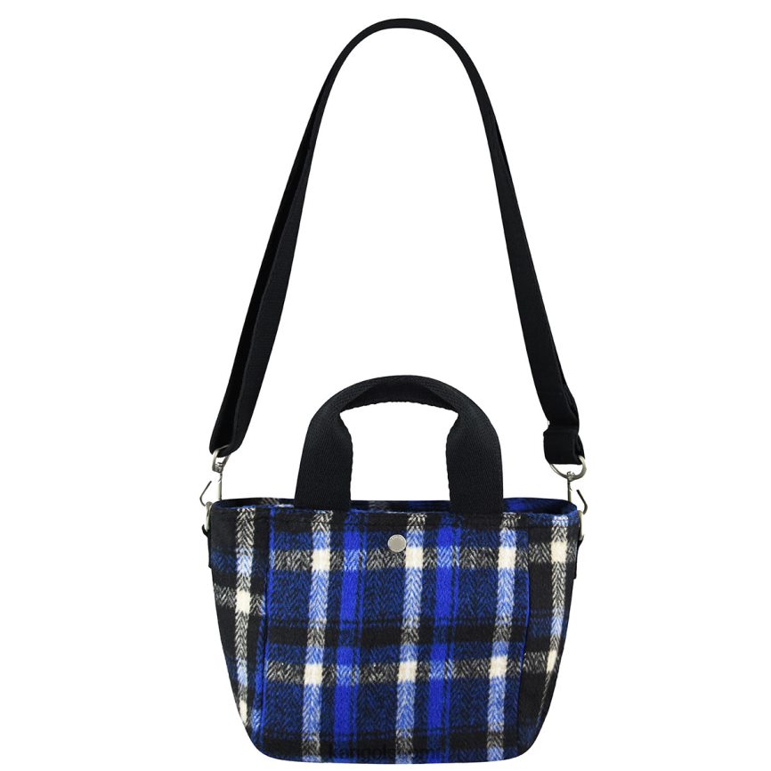 VF8024973 laivastonsininen ruudullinen sukupuolineutraali Kangol ruudullinen ii laukku Lisätarvikkeet