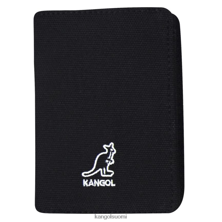 VF80241254 musta sukupuolineutraali Kangol 2-suuntainen korttiteline Lisätarvikkeet