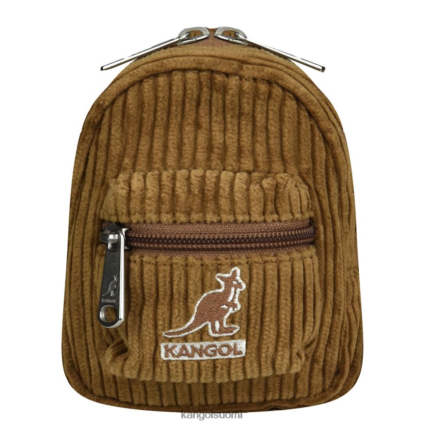 VF80241249 ruskea sukupuolineutraali Kangol johto v mini pussikoru Lisätarvikkeet