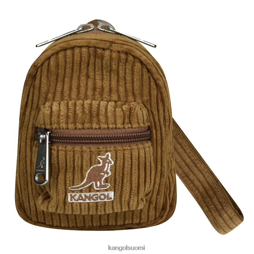 VF80241249 ruskea sukupuolineutraali Kangol johto v mini pussikoru Lisätarvikkeet