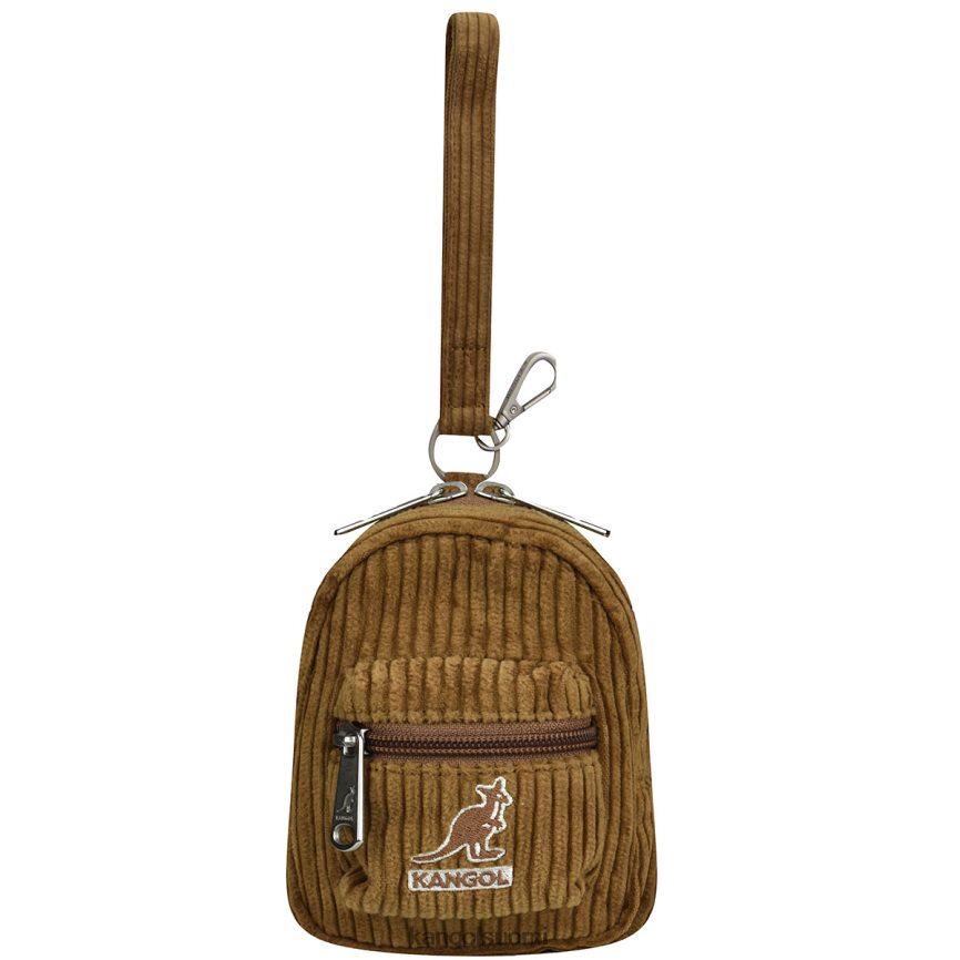 VF80241249 ruskea sukupuolineutraali Kangol johto v mini pussikoru Lisätarvikkeet