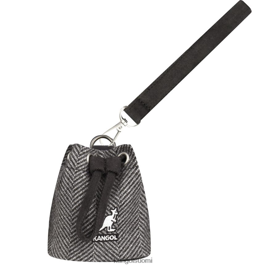 VF80241256 harmaa sukupuolineutraali Kangol kalanruoto mini pussikoru Lisätarvikkeet