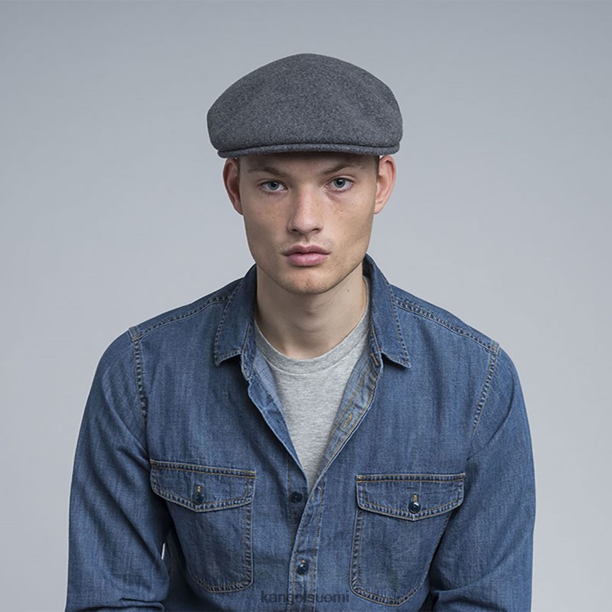 VF8024130 tumma flanelli sukupuolineutraali Kangol villa 504 Lisätarvikkeet