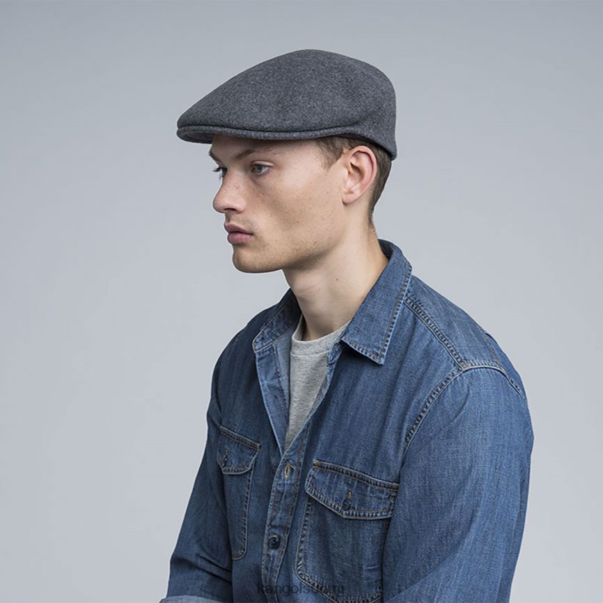 VF8024130 tumma flanelli sukupuolineutraali Kangol villa 504 Lisätarvikkeet