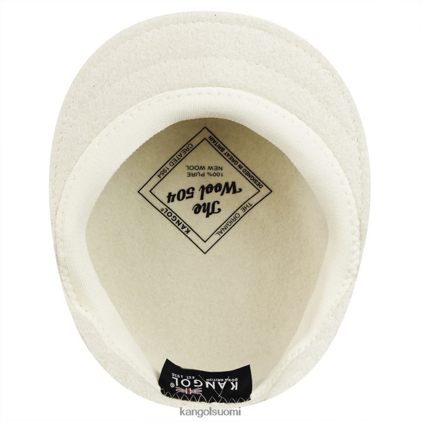 VF8024139 valkoinen sukupuolineutraali Kangol villa 504 Lisätarvikkeet