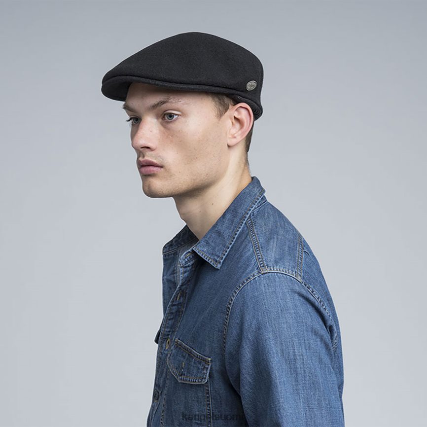 VF8024148 musta sukupuolineutraali Kangol villa 504 korvaläppä Lisätarvikkeet