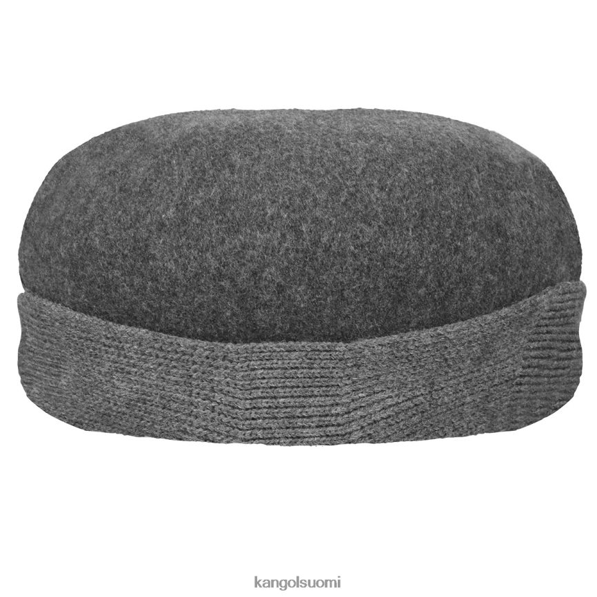 VF8024149 tumma flanelli sukupuolineutraali Kangol villa 504 korvaläppä Lisätarvikkeet
