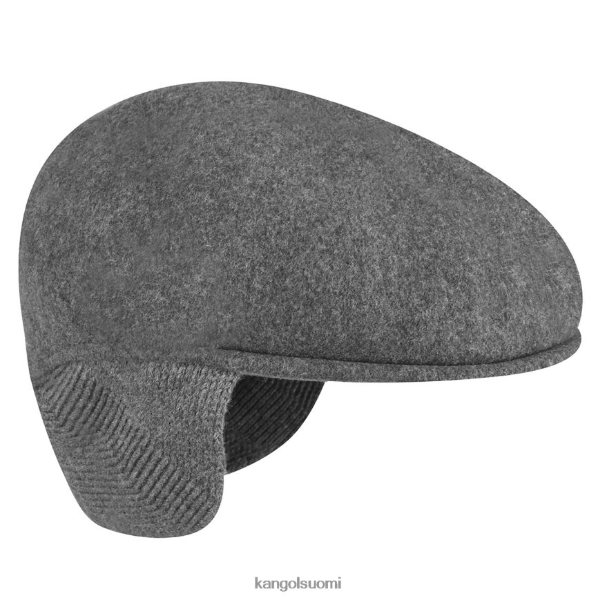 VF8024149 tumma flanelli sukupuolineutraali Kangol villa 504 korvaläppä Lisätarvikkeet