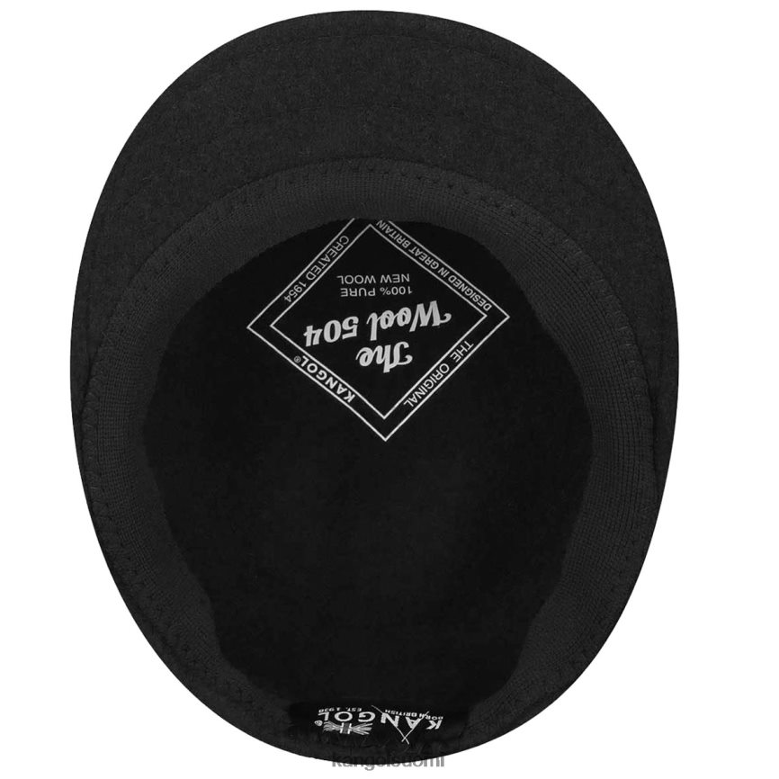 VF8024153 musta sukupuolineutraali Kangol usa villa 504 Lisätarvikkeet