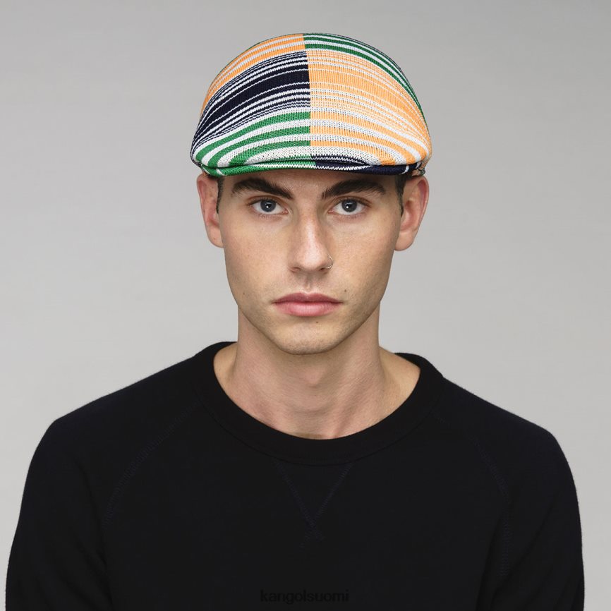 VF8024167 valkoinen raita sukupuolineutraali Kangol digitaaliset raidat 507 Lisätarvikkeet
