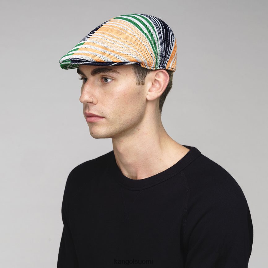 VF8024167 valkoinen raita sukupuolineutraali Kangol digitaaliset raidat 507 Lisätarvikkeet