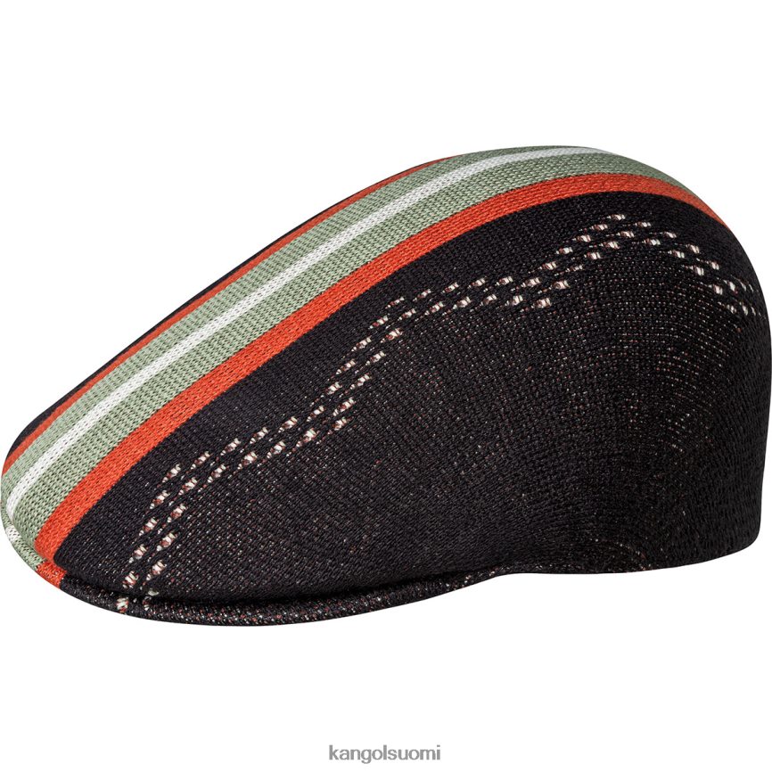 VF8024211 musta sukupuolineutraali Kangol liukas raita 507 Lisätarvikkeet