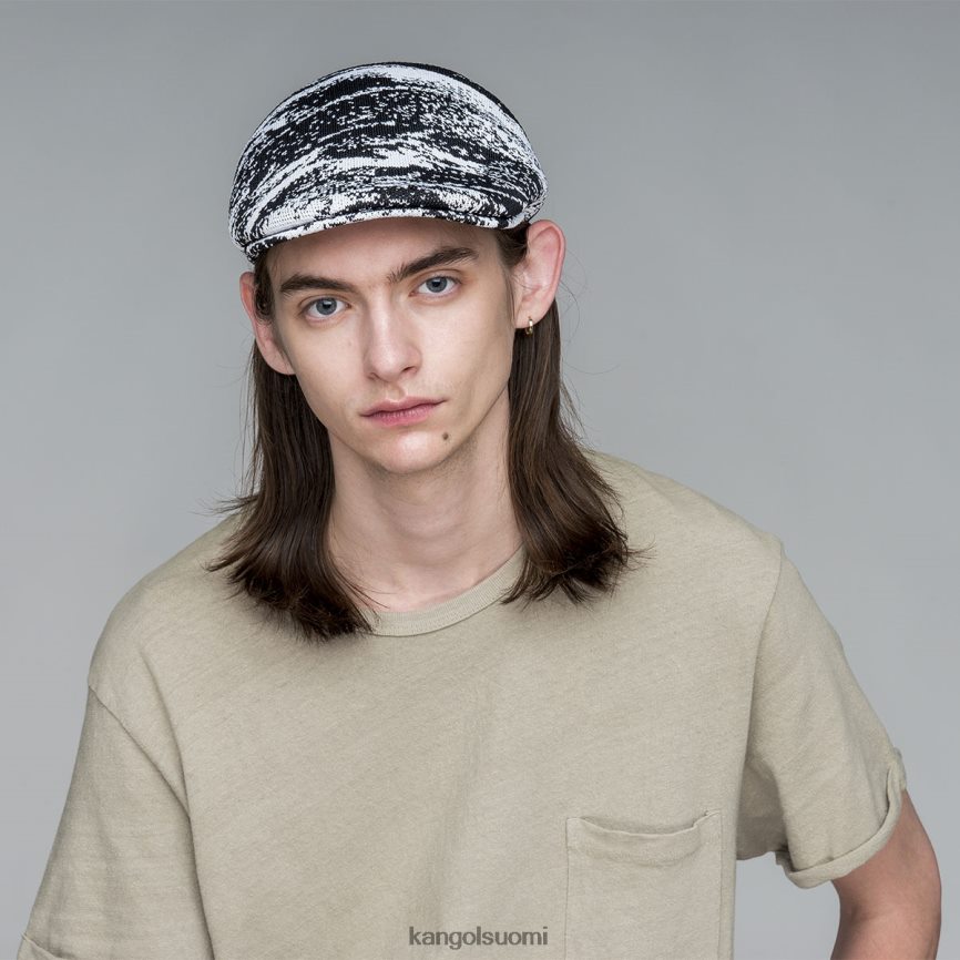 VF8024226 musta valkoinen sukupuolineutraali Kangol airbrush 507 Lisätarvikkeet