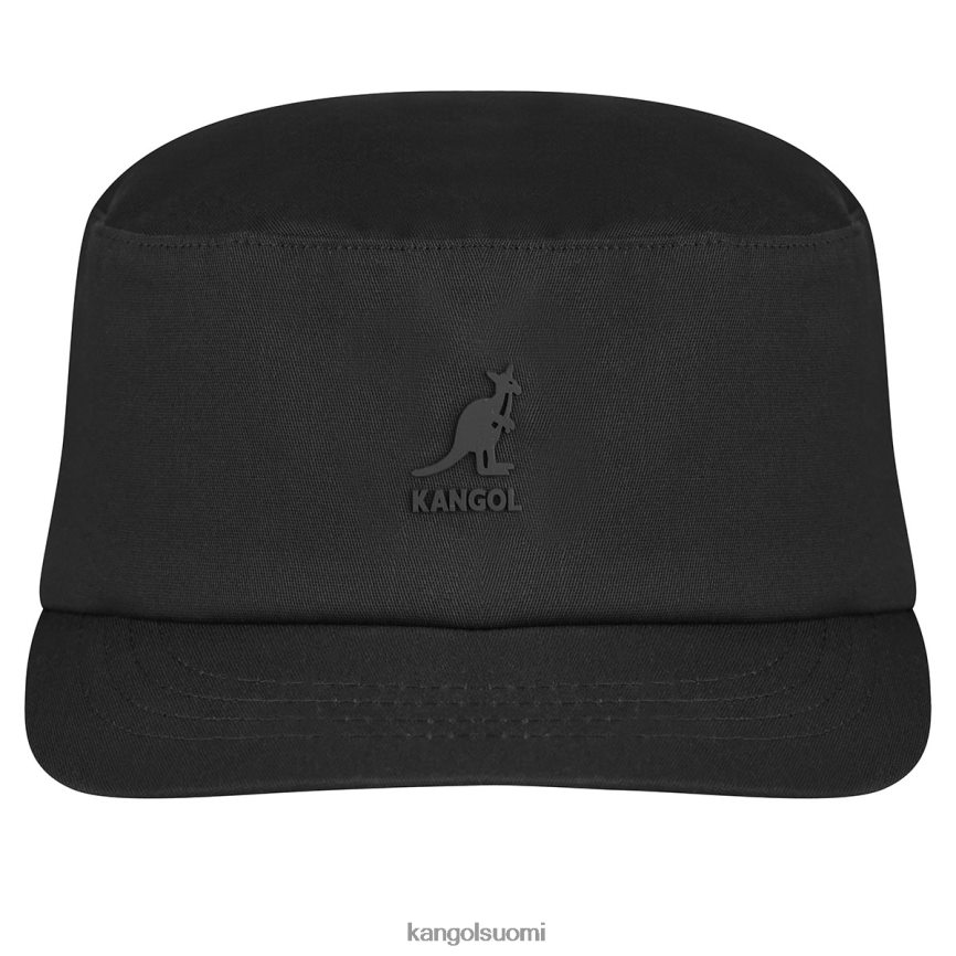 VF8024253 musta sukupuolineutraali Kangol stretch fit armeijan lippis Lisätarvikkeet