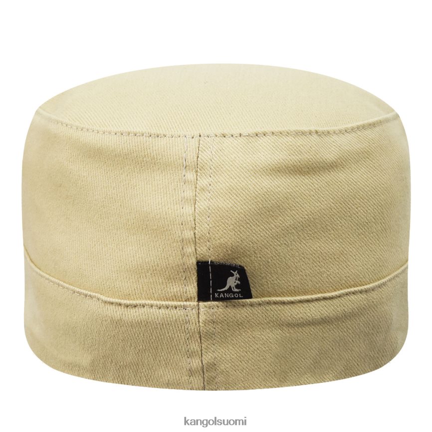 VF8024258 beige sukupuolineutraali Kangol puuvillatvilli armeijalakki Lisätarvikkeet