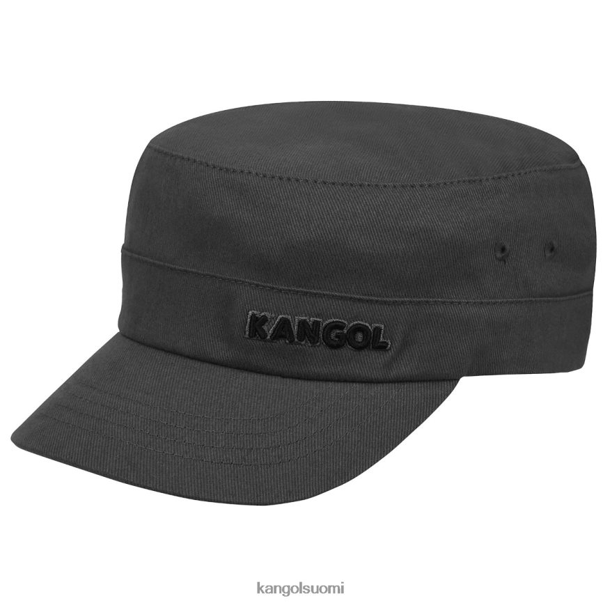VF8024262 harmaa sukupuolineutraali Kangol puuvillatvilli armeijalakki Lisätarvikkeet