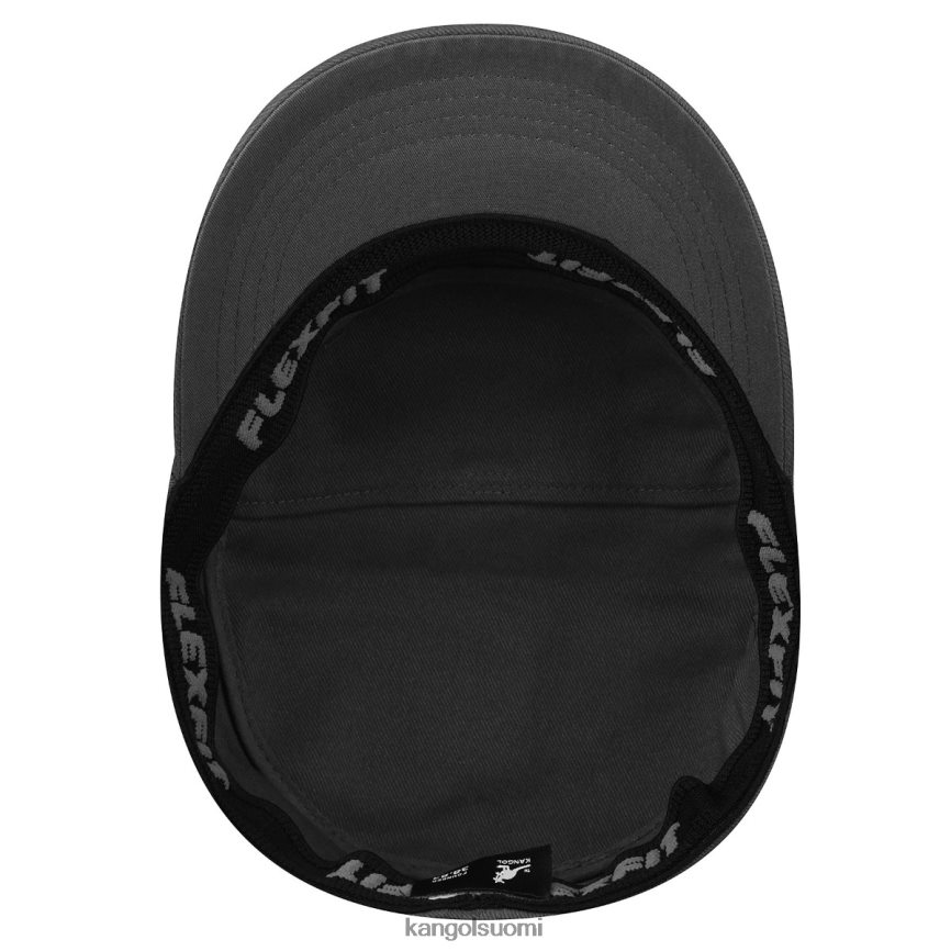 VF8024262 harmaa sukupuolineutraali Kangol puuvillatvilli armeijalakki Lisätarvikkeet