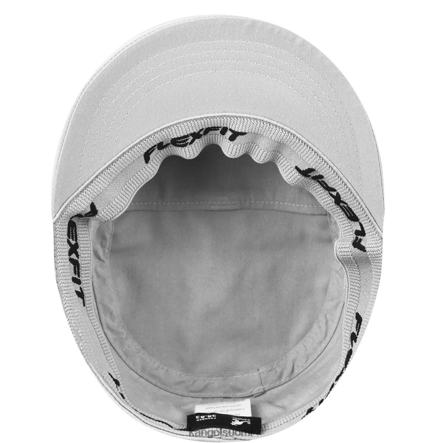 VF8024269 harmaa sukupuolineutraali Kangol ripstop armeijan lippalakki Lisätarvikkeet