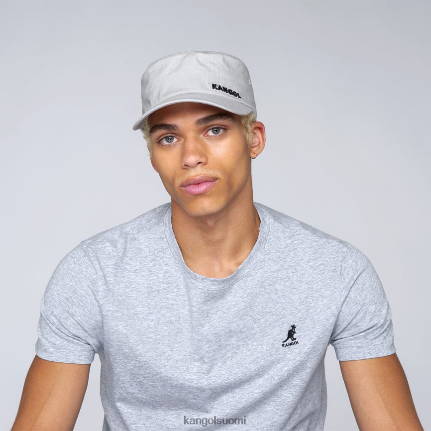 VF8024269 harmaa sukupuolineutraali Kangol ripstop armeijan lippalakki Lisätarvikkeet