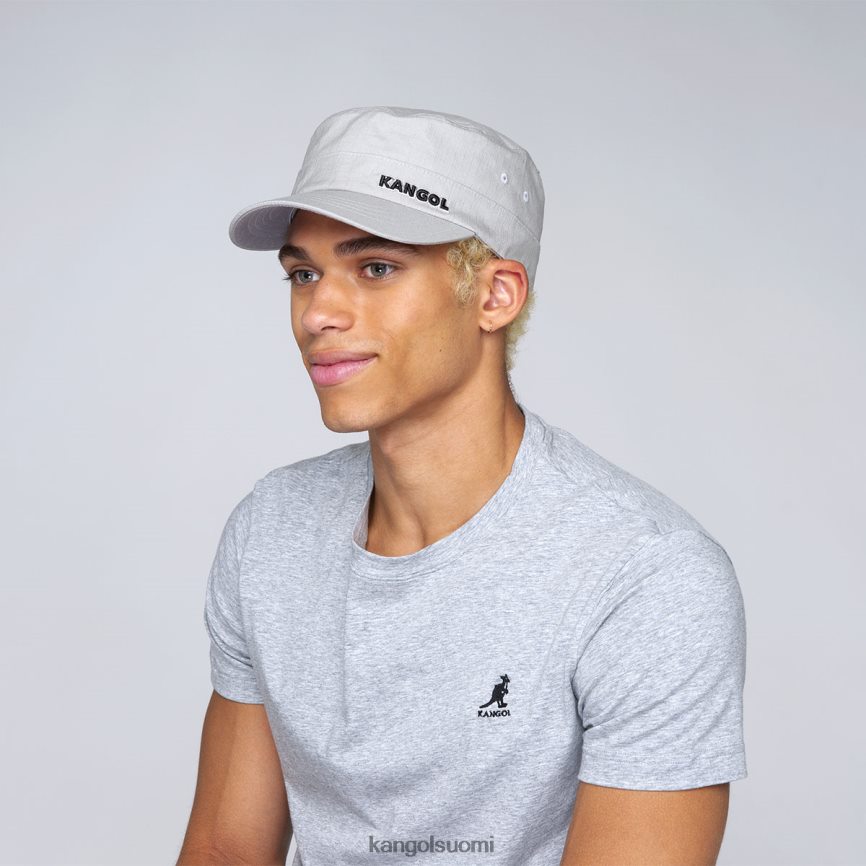 VF8024269 harmaa sukupuolineutraali Kangol ripstop armeijan lippalakki Lisätarvikkeet