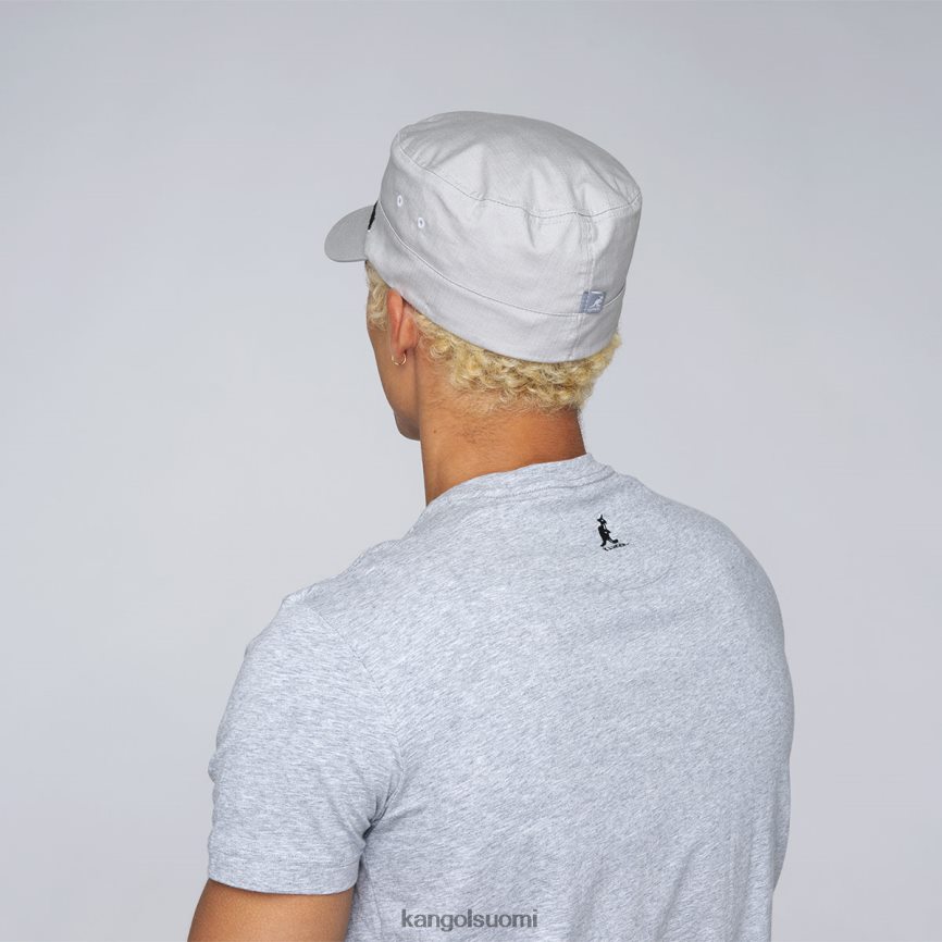VF8024269 harmaa sukupuolineutraali Kangol ripstop armeijan lippalakki Lisätarvikkeet