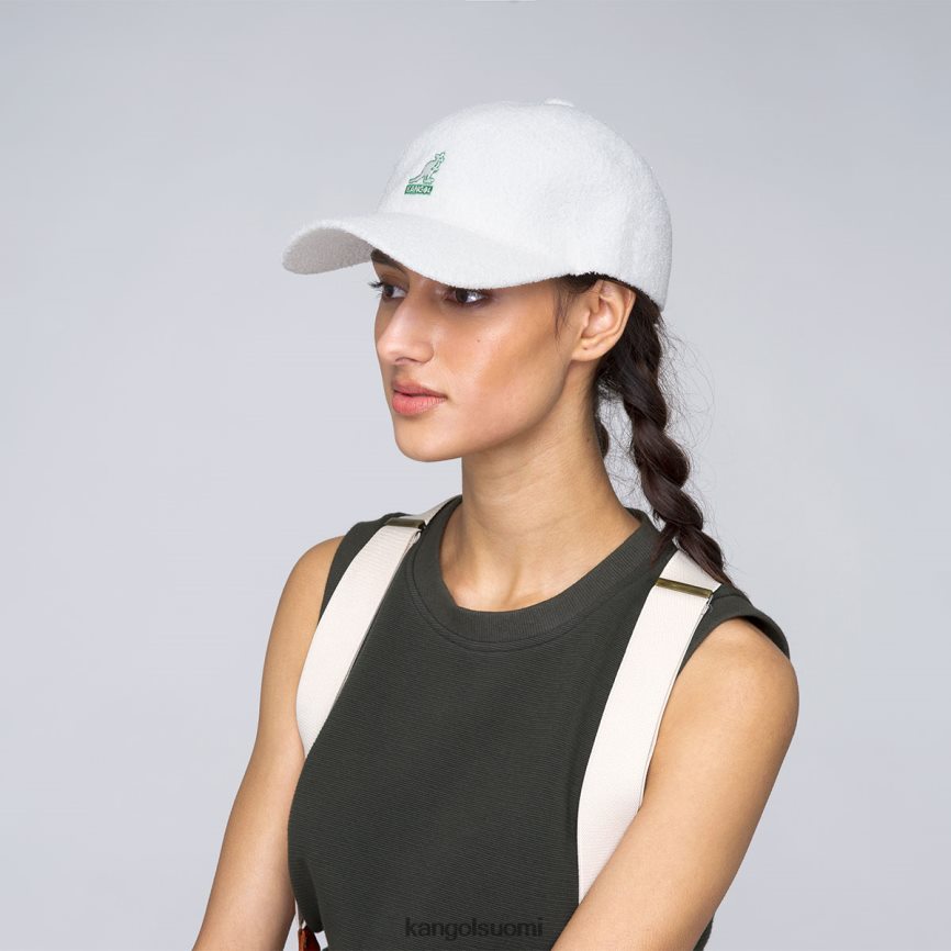 VF8024272 valkoinen sukupuolineutraali Kangol bermuda joustava välikorkki Lisätarvikkeet