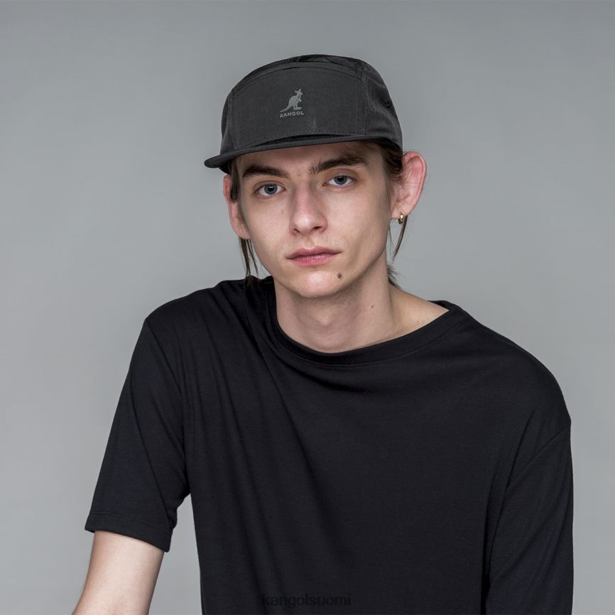 VF8024276 musta sukupuolineutraali Kangol soft touch 5 paneeli baseball Lisätarvikkeet