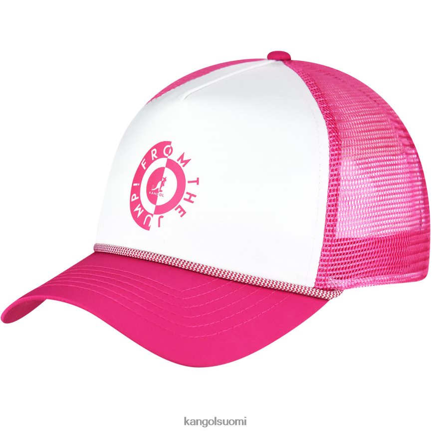 VF8024282 sähkö pinkki/valkoinen sukupuolineutraali Kangol raver-logon kuljettaja Lisätarvikkeet