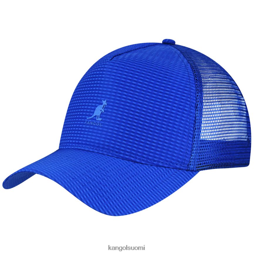 VF8024283 musta sukupuolineutraali Kangol seersucker mesh trucker Lisätarvikkeet