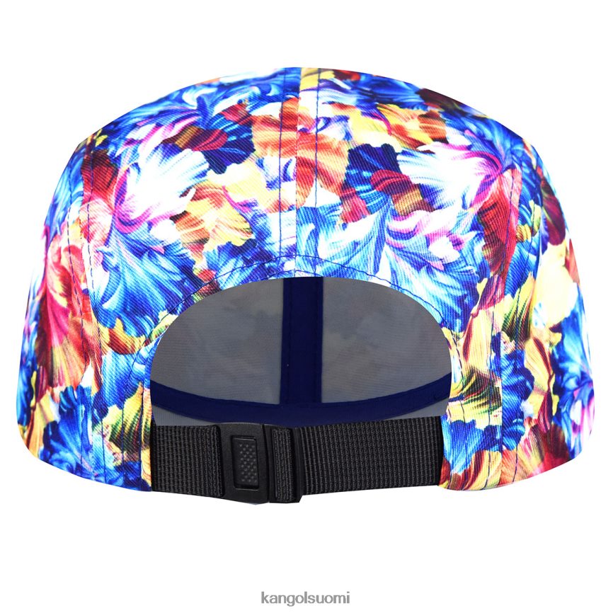 VF8024288 tähden sininen kukka sukupuolineutraali Kangol kukkainen 5-paneelinen korkki Lisätarvikkeet