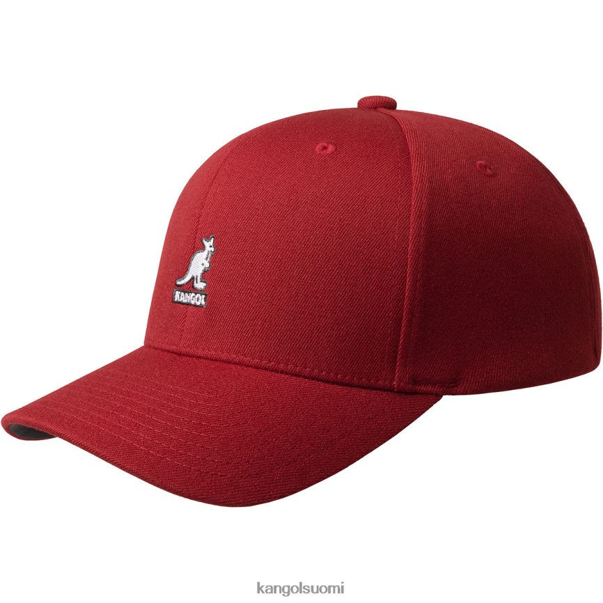 VF8024312 navetta punainen sukupuolineutraali Kangol villainen flexfit baseball Lisätarvikkeet