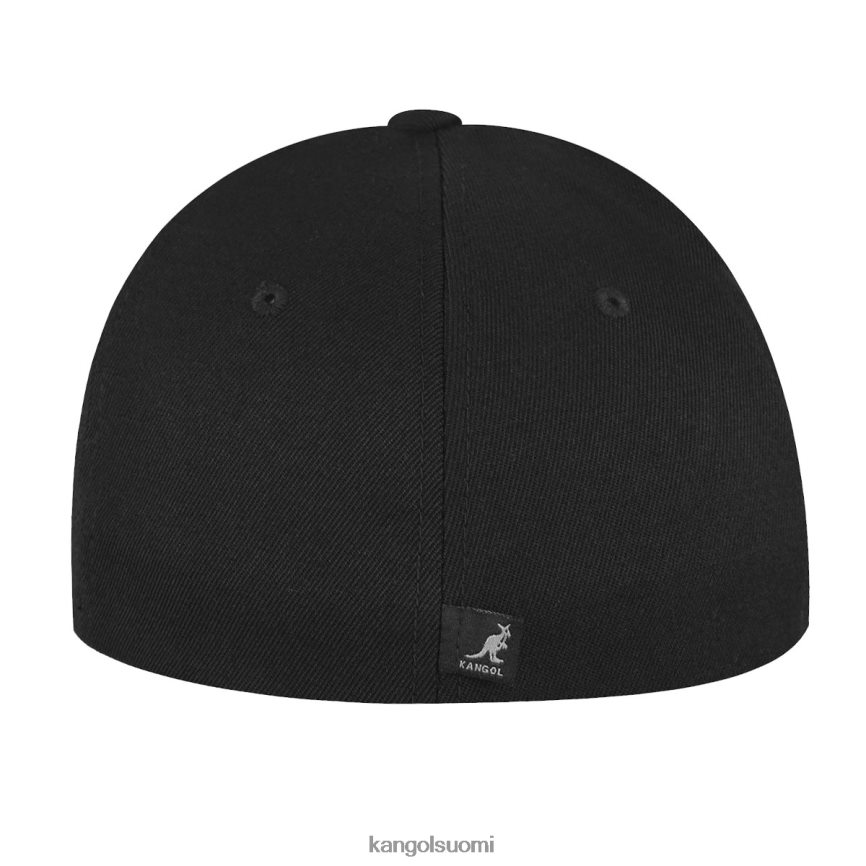 VF8024314 musta sukupuolineutraali Kangol villainen flexfit baseball Lisätarvikkeet