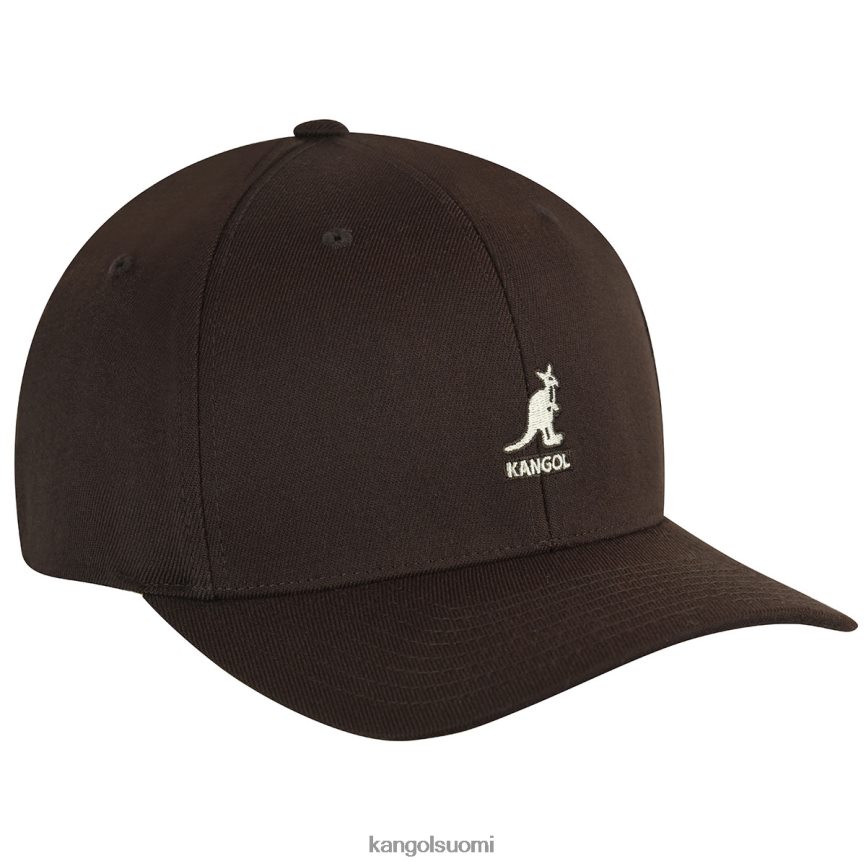 VF8024315 ruskea sukupuolineutraali Kangol villainen flexfit baseball Lisätarvikkeet