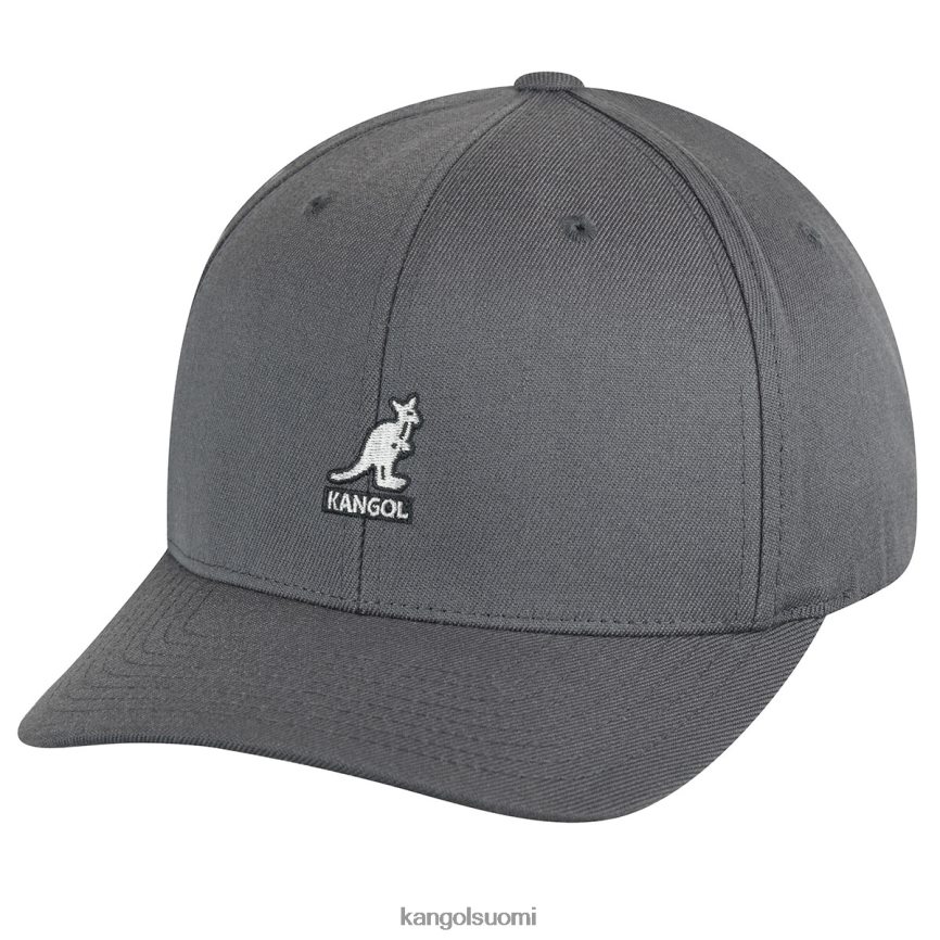 VF8024317 tumma flanelli sukupuolineutraali Kangol villainen flexfit baseball Lisätarvikkeet