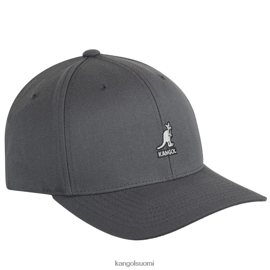 VF8024317 tumma flanelli sukupuolineutraali Kangol villainen flexfit baseball Lisätarvikkeet