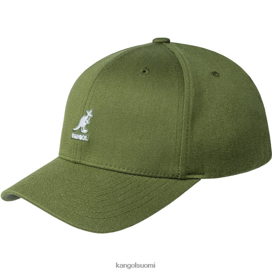 VF8024321 oliivi sukupuolineutraali Kangol villainen flexfit baseball Lisätarvikkeet