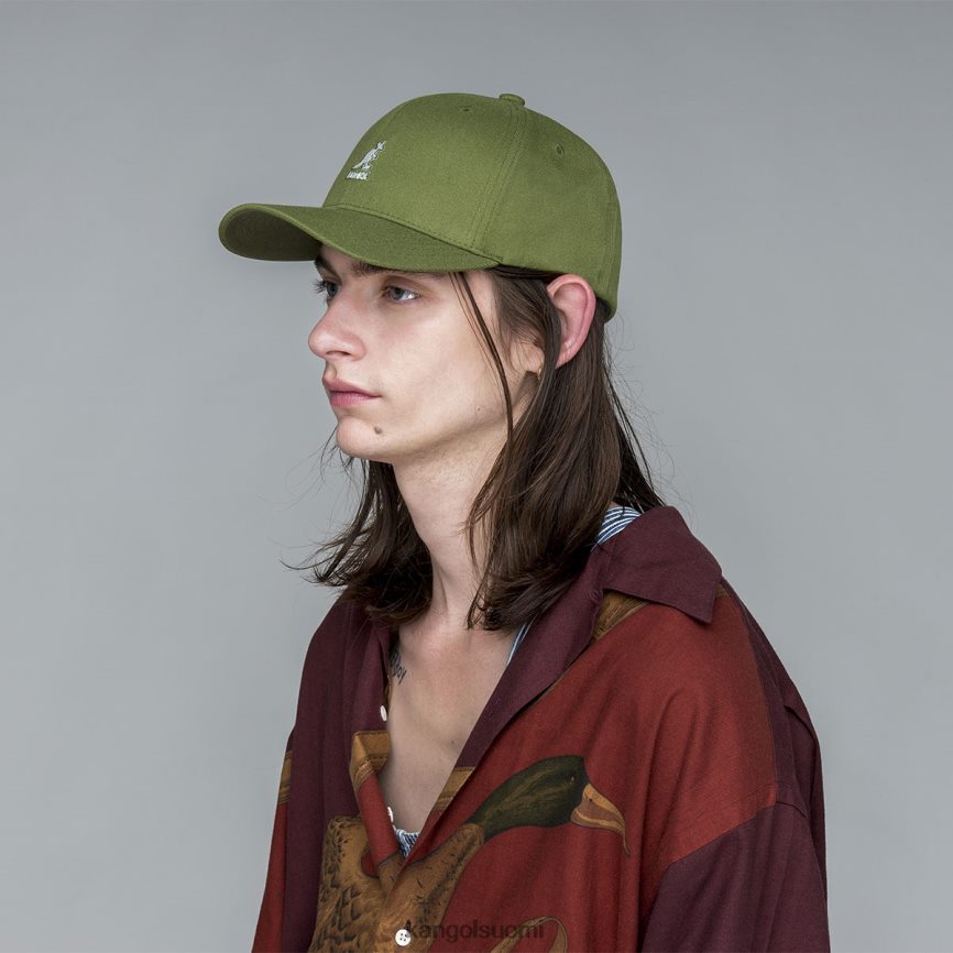 VF8024321 oliivi sukupuolineutraali Kangol villainen flexfit baseball Lisätarvikkeet